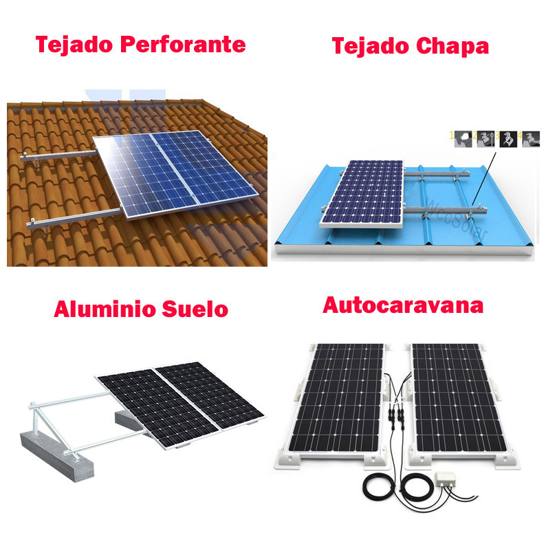 Kit Solar 12v 250 w/h - Imagen 9